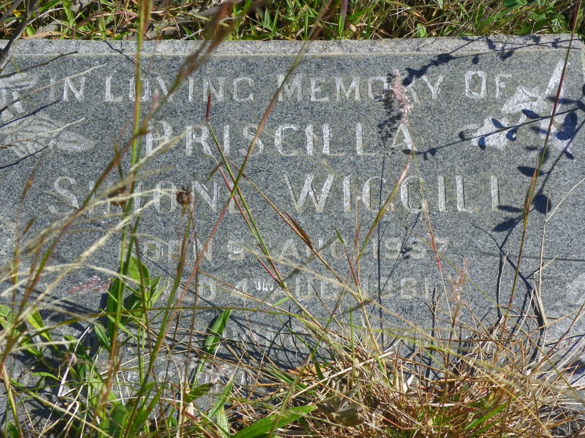 WIGGILL Priscilla Simone 1957-1961