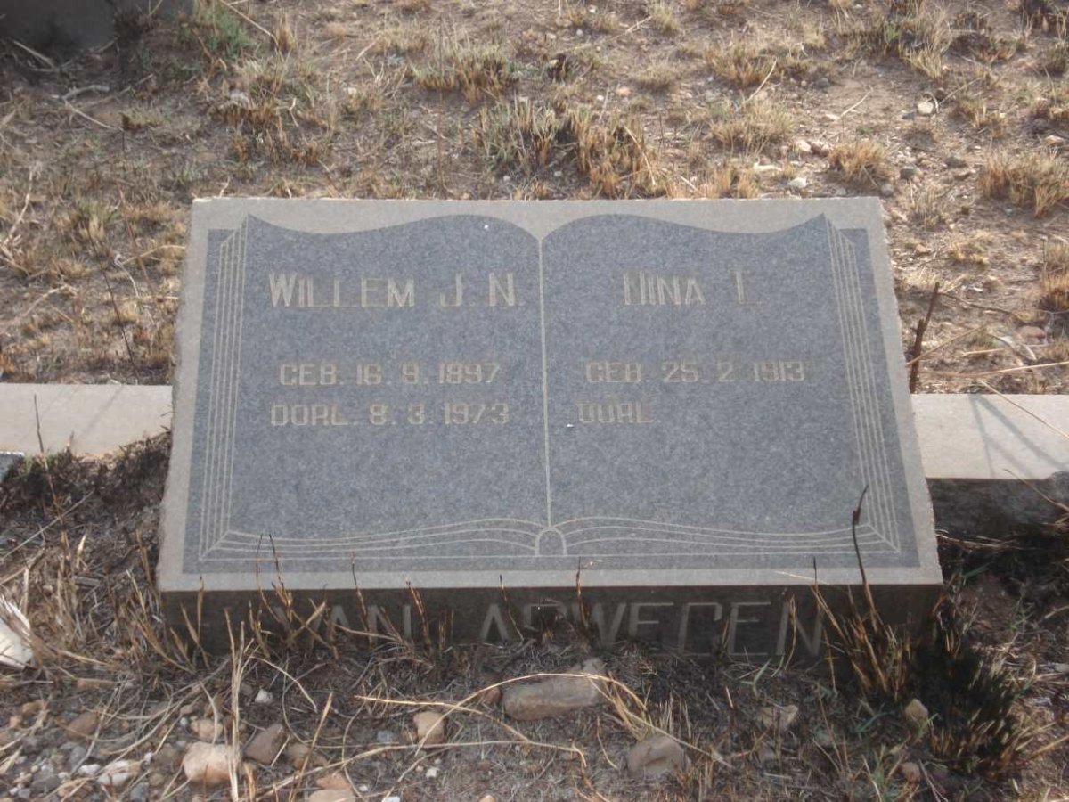 ASWEGEN Willem J.N., van 1897-1973 &amp; Nina L. 1913-