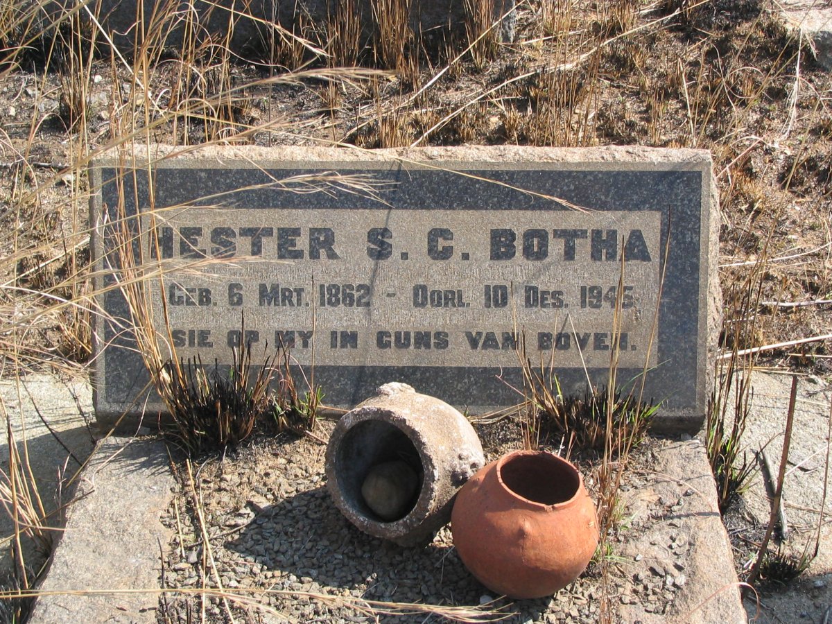 BOTHA Hester S. C. 1862-1945