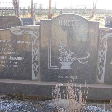 BRITS Roedolf Johannes 1888-1976 &amp; Johanna Petronella VISAGIE 1891-1966