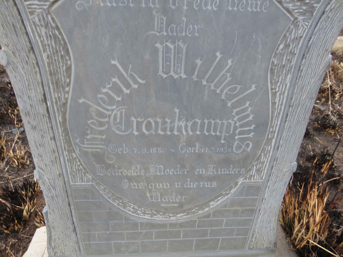 CROUKAMP Frederik Wilhelmus 1880-1938