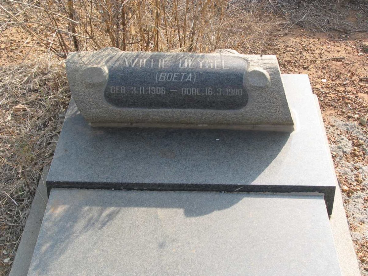DEYSEL Wille 1906-1980