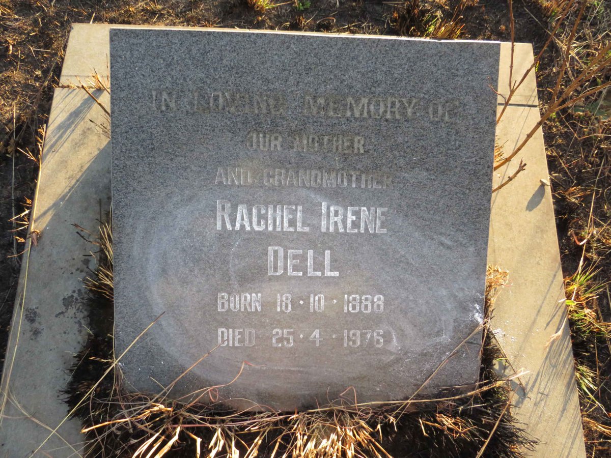 DELL Rachel Irene 1888-1976