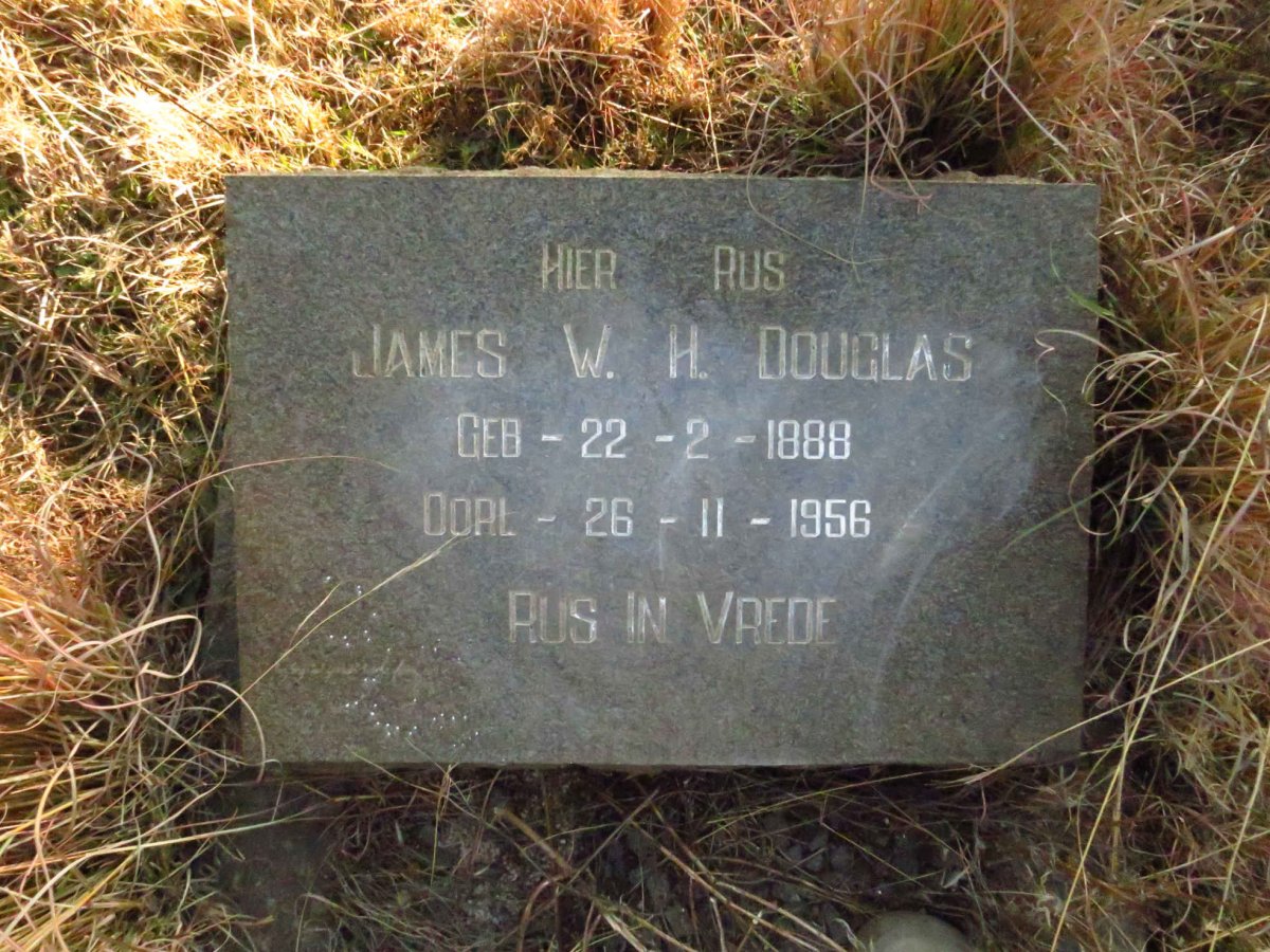 DOUGLAS James W.H. 1888-1956