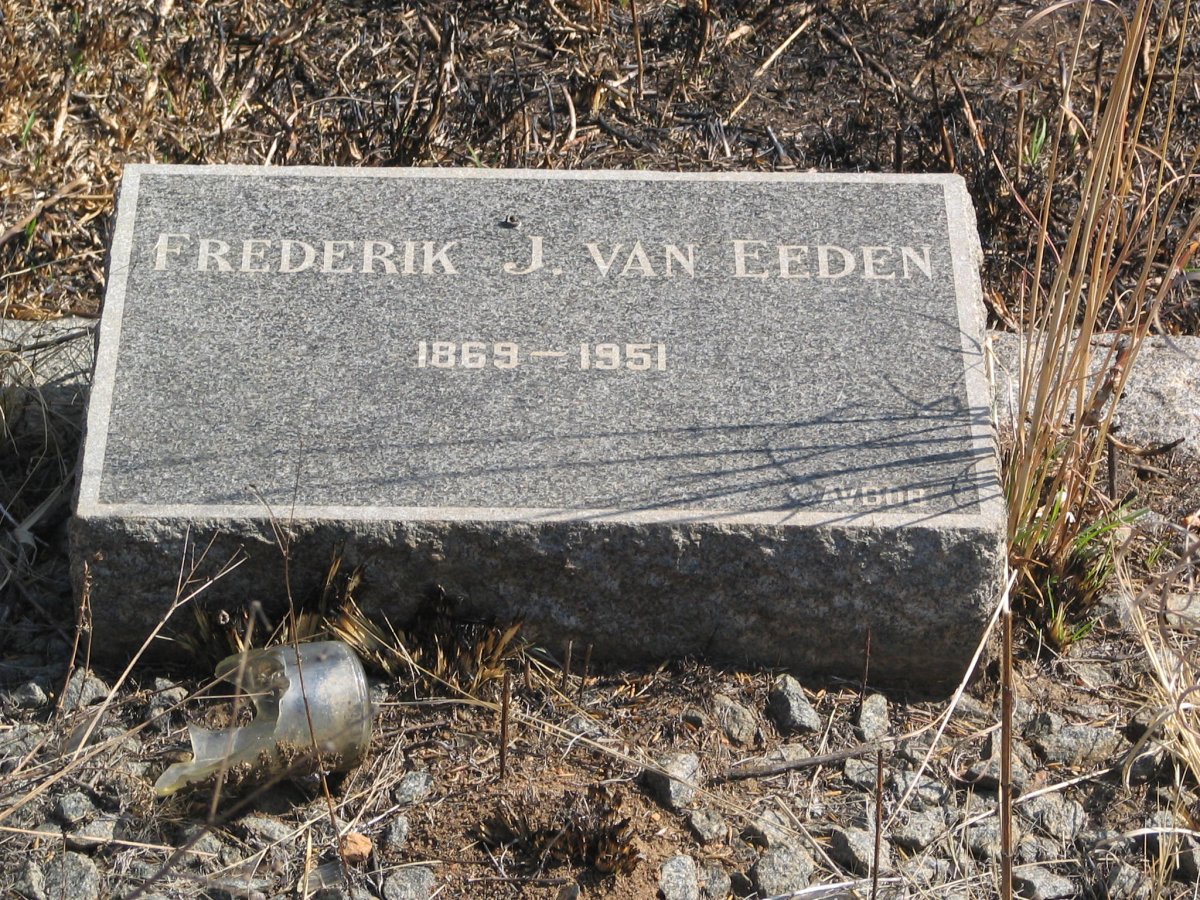 EEDEN Frederik J., van 1869-1951