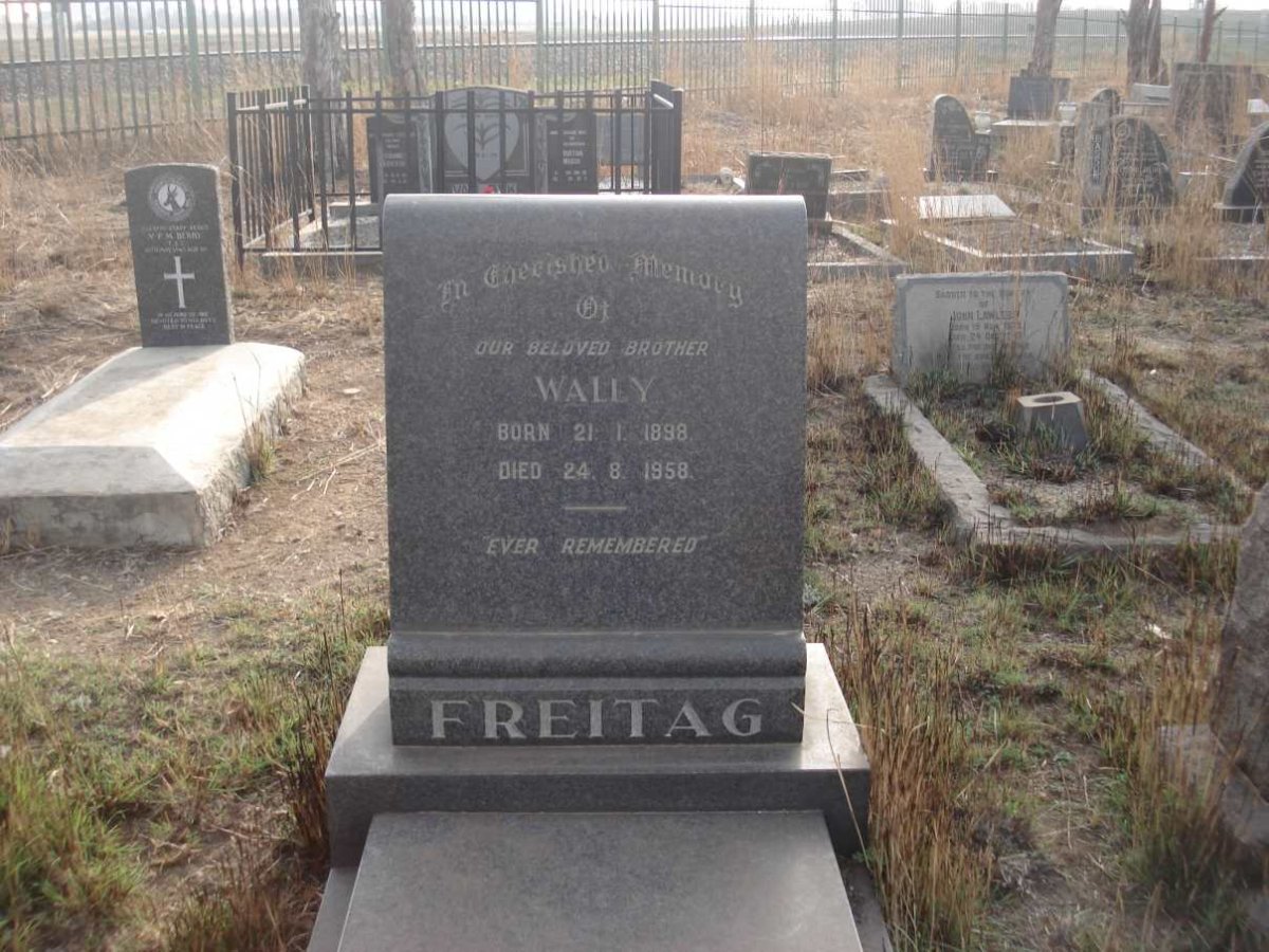 FREITAG Wally 1898-1958