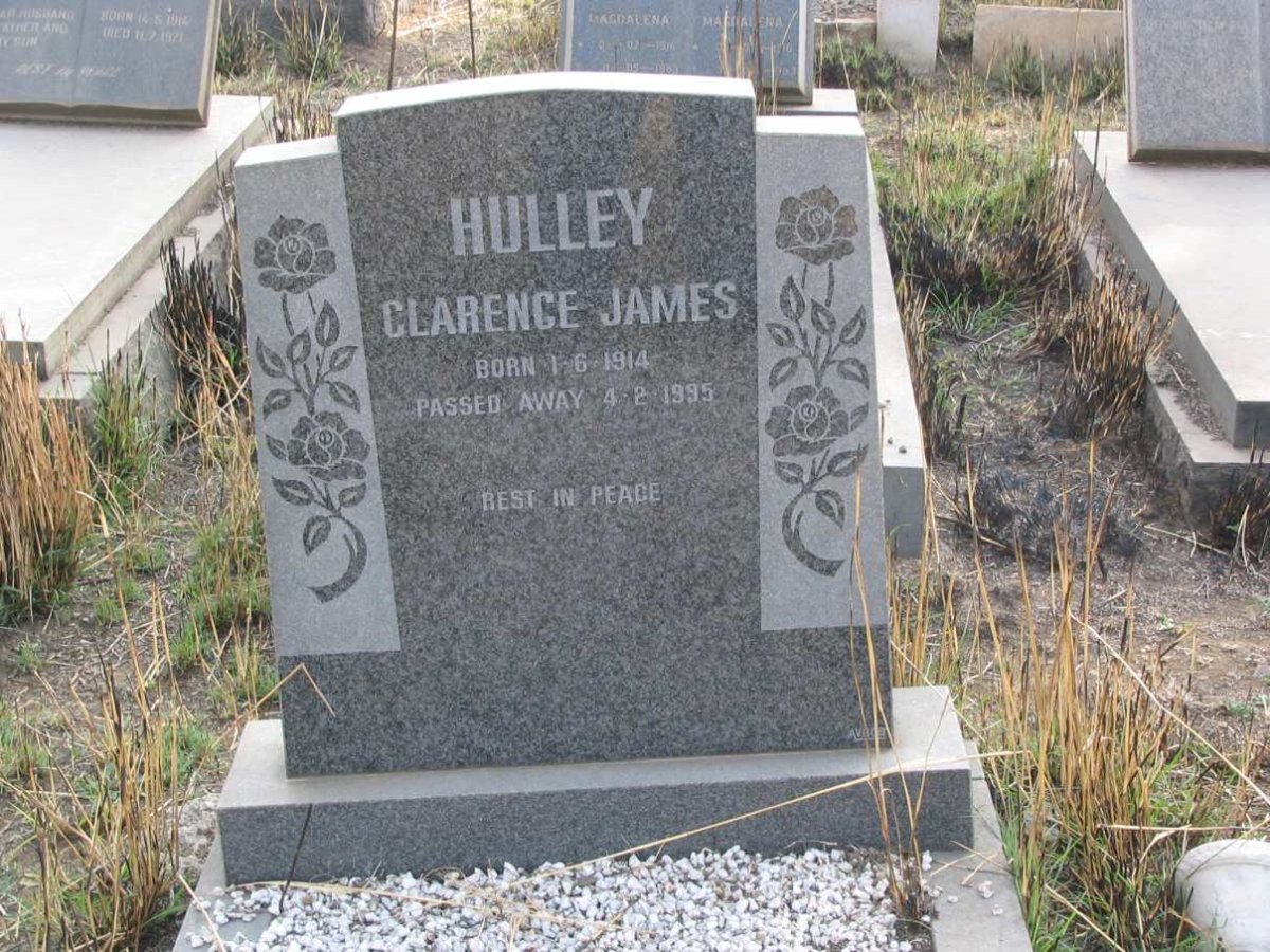 HULLEY Clarence James 1914-1995