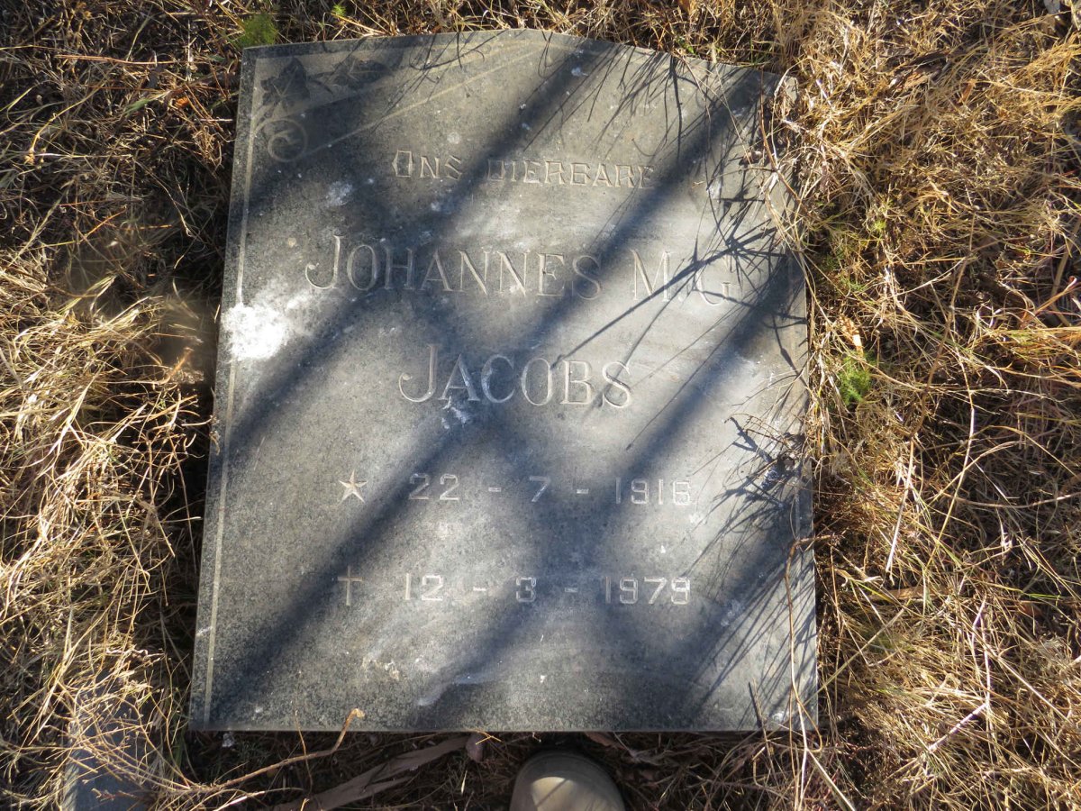 JACOBS Johannes M.G. 1916-1979 