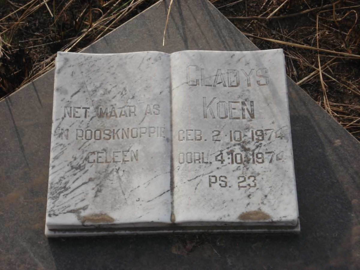 KOEN Gladys 1974-1974
