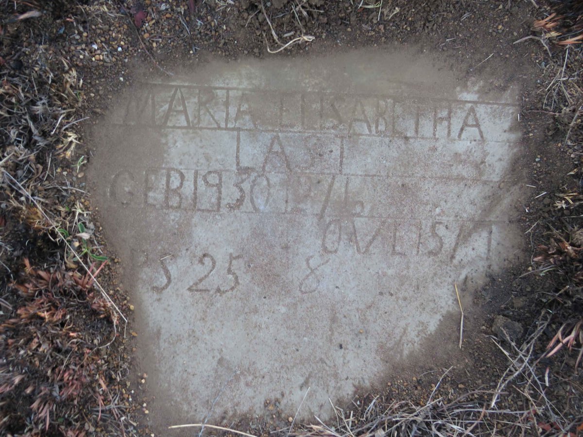 LAST Marta Elisabetha 1930-