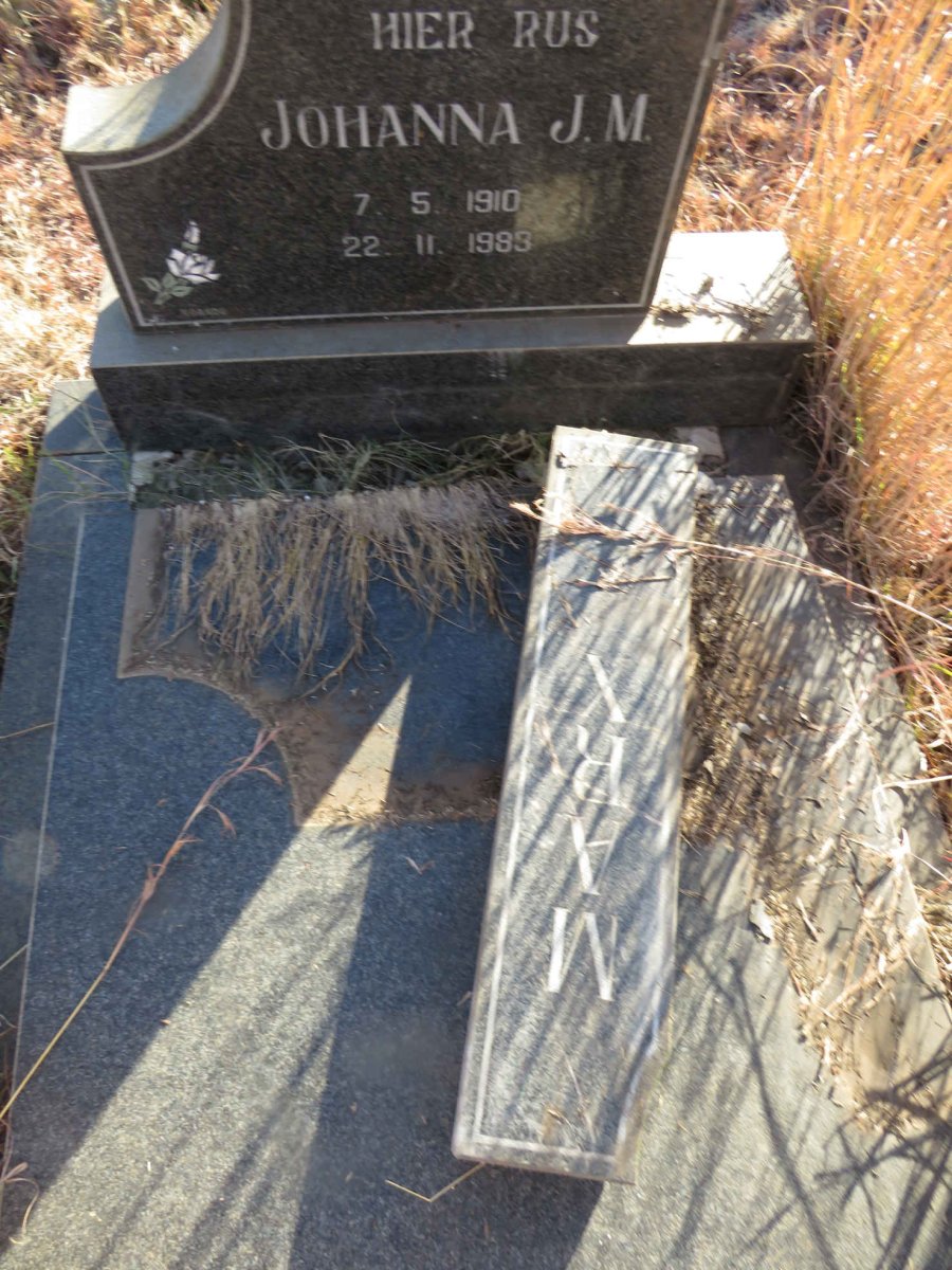 MARX Johanna J.M. 1910-1983 