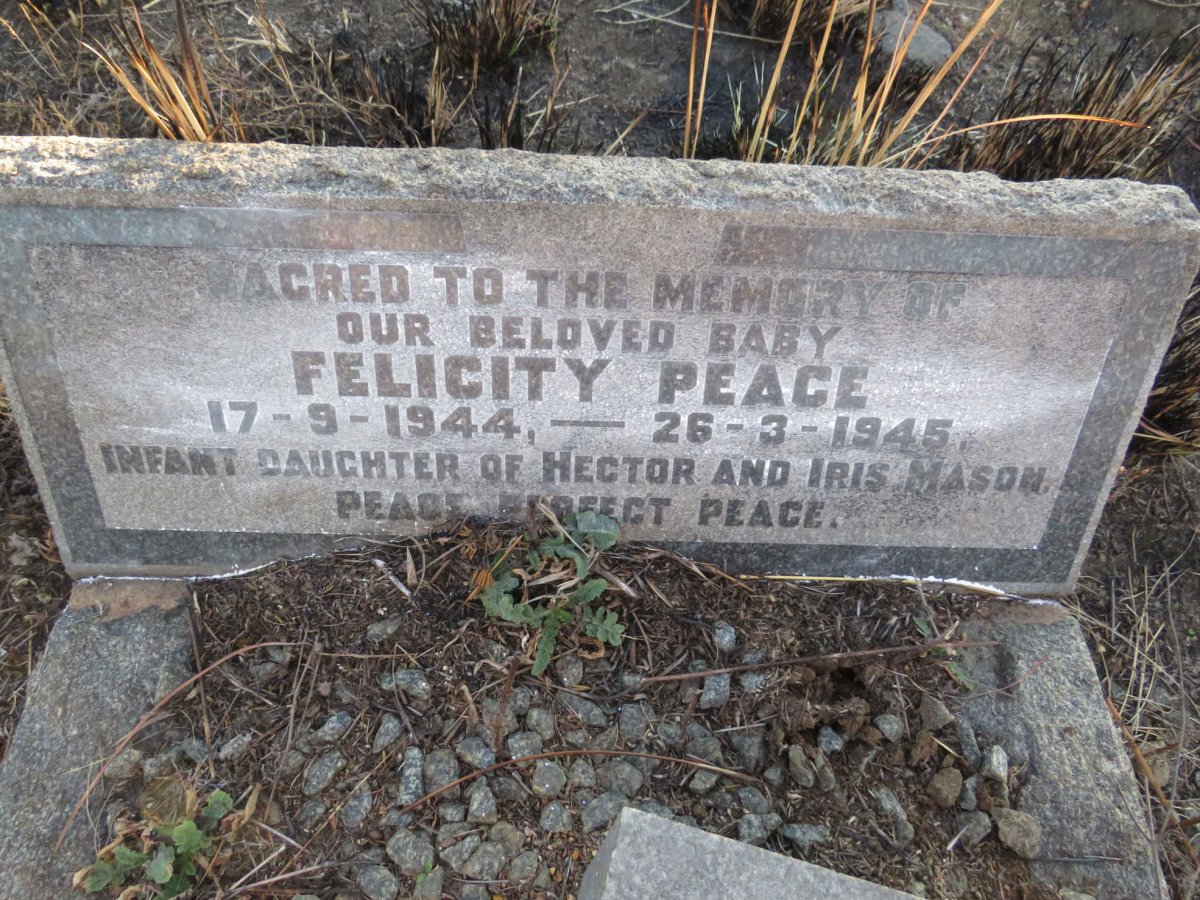 MASON Felicity Peace 1944-1945 