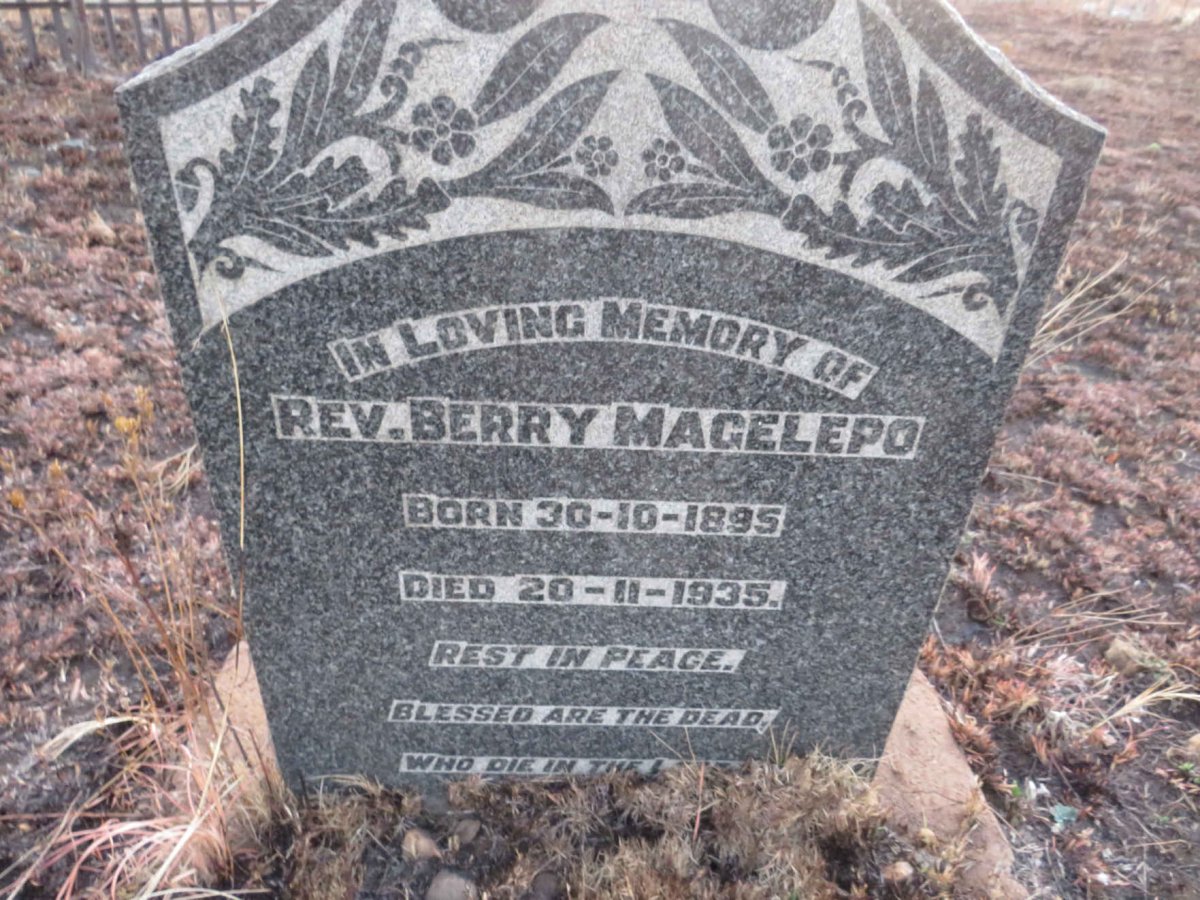 MAGELEPO Berry 1895-1935