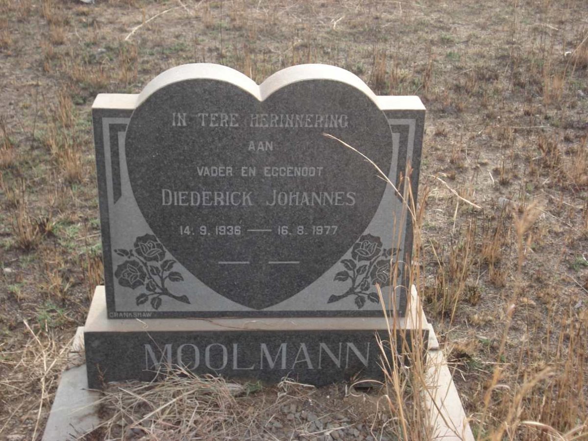 MOOLMANN Diederick Johannes 1936-1977