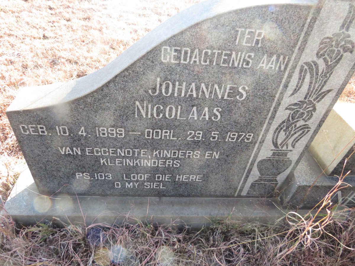 NEL Johannes Nicolaas 1899-1979 & Martha Wilhelmina KRUGER 1908-1985 _2