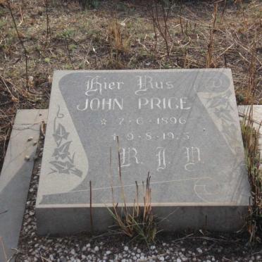 PRICE John 1896-1973