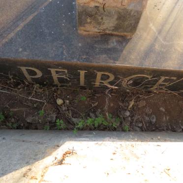 PEIRCE Henry Lovett 1921-1987 & Olive Elaine 1929-1998_1