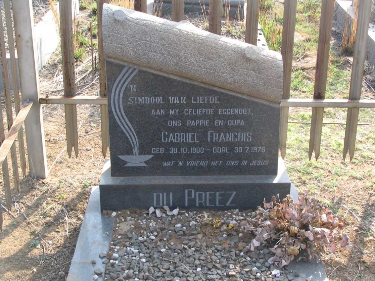 PREEZ Gabriel Francois, du 1900-1976