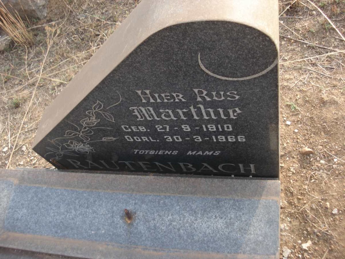 RAUTENBACH Lukas 1905-1971 & Marthie 1910-1966 _2
