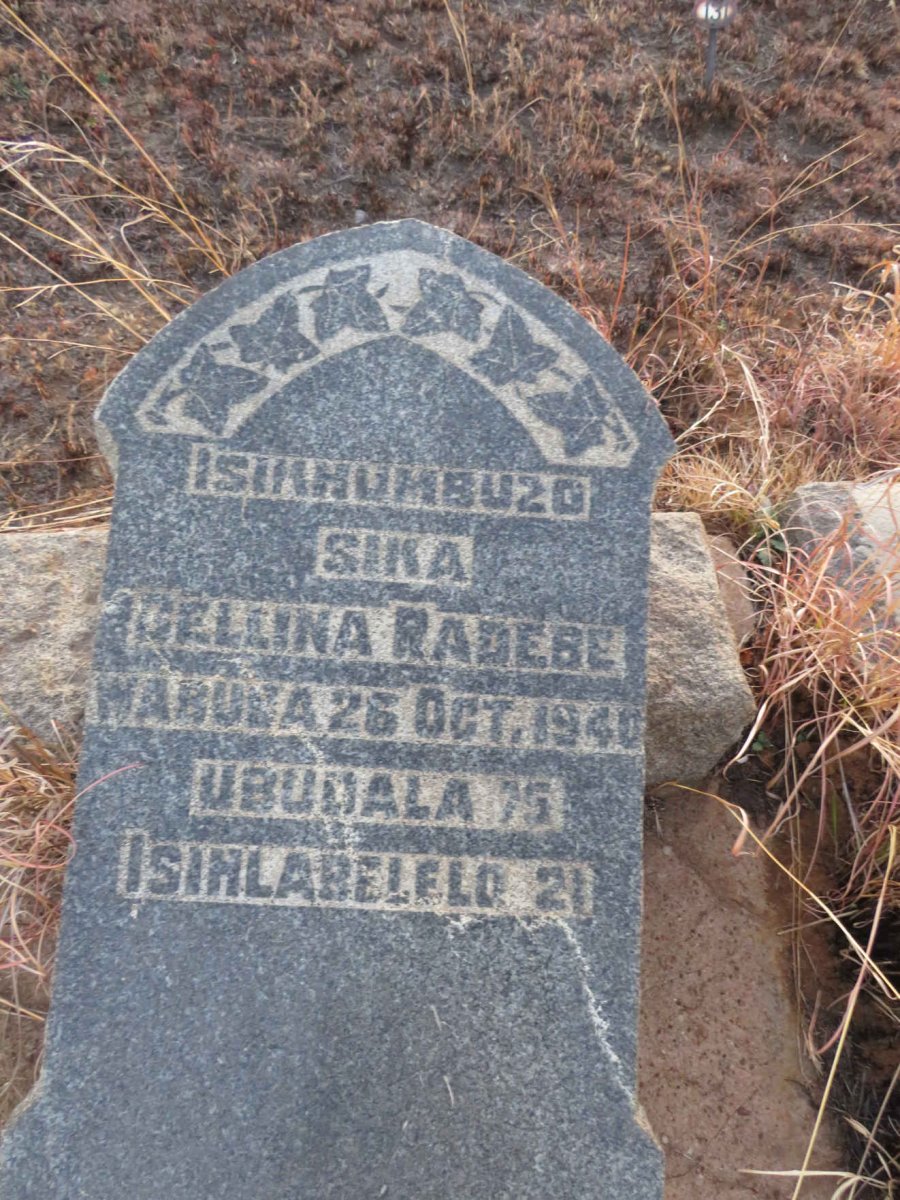 RADEBE Sika Bellina -1940