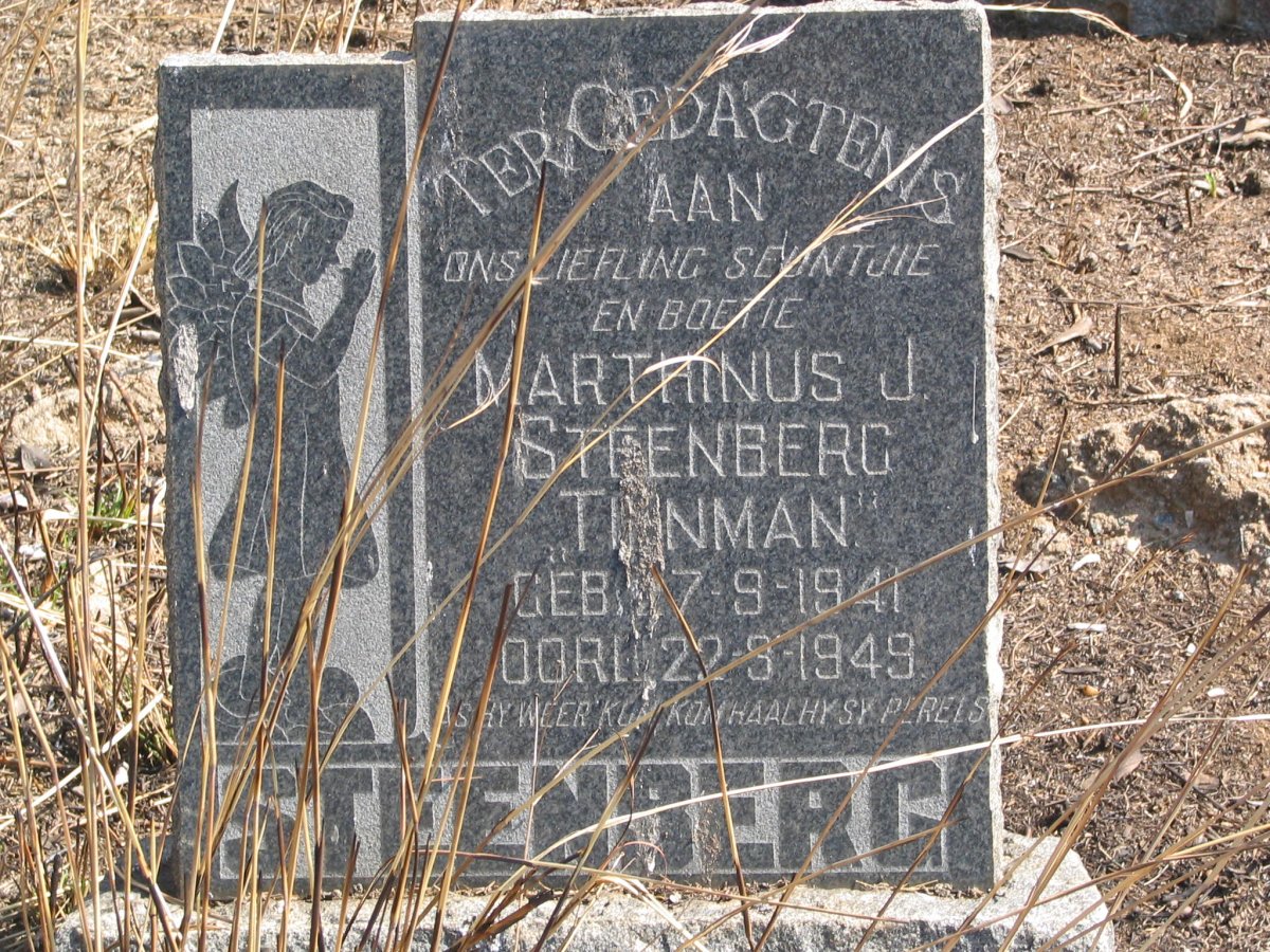 STEENBERG Marthinus J. 1941-1949 
