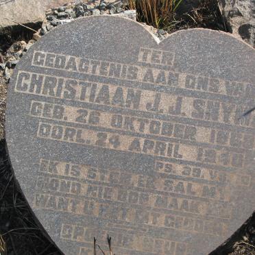 SNYMAN	Christiaan J.J. 1868-1940 