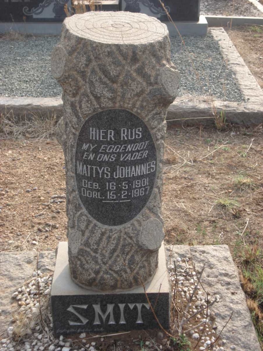 SMIT Mattys Johannes 1901-1967