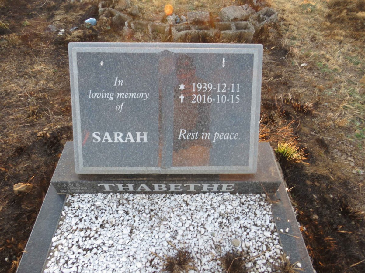 THABETHE Sarah 1939-2016
