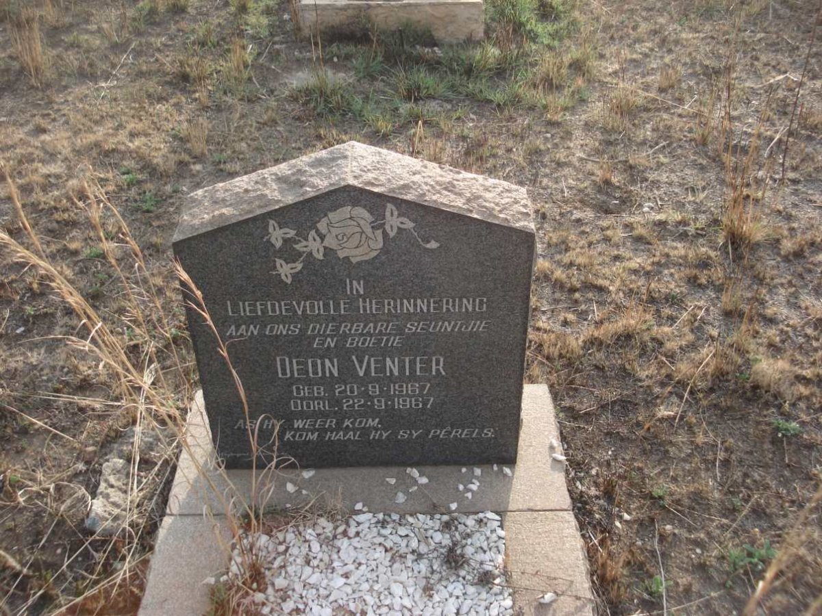 VENTER Deon 1967-1967