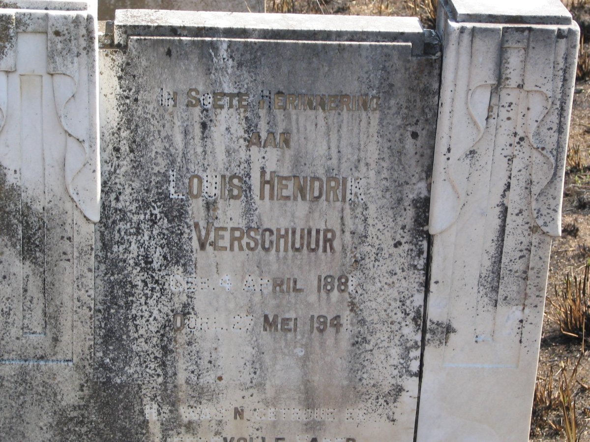 VERSCHUUR Louis Hendrik 1881-1941