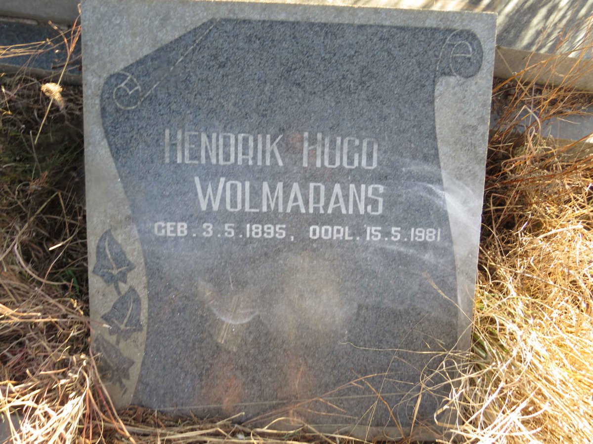 WOLMARANS Hendrik Hugo 1895-1981