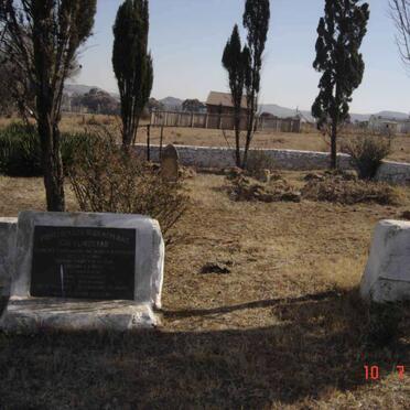 Mpumalanga, GREYLINGSTAD, Voortrekker cemetery
