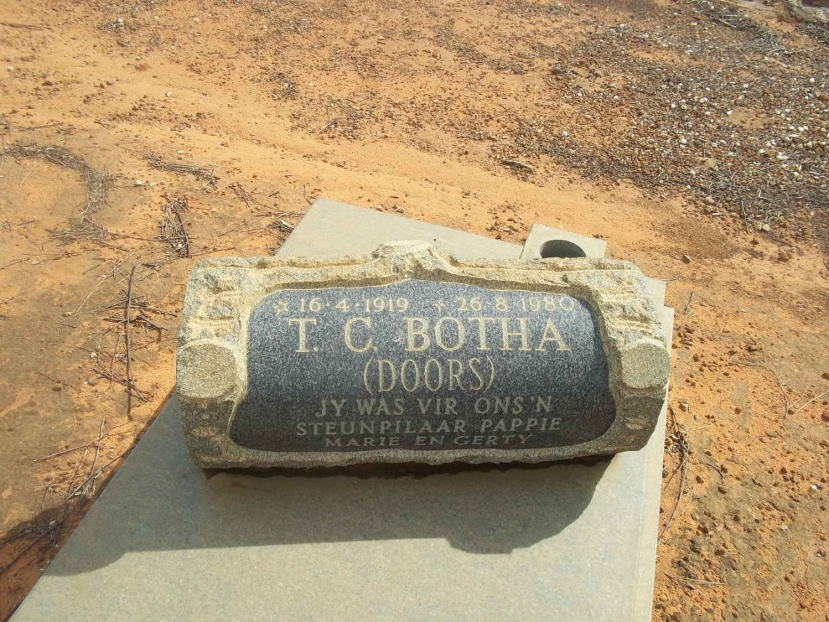 BOTHA T.C. 1919-1980