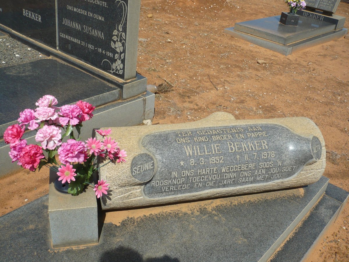 BEKKER Willie 1952-1978