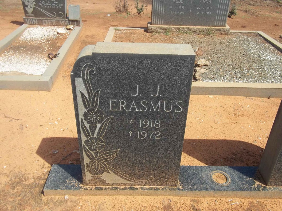 ERASMUS J.J. 1918-1972