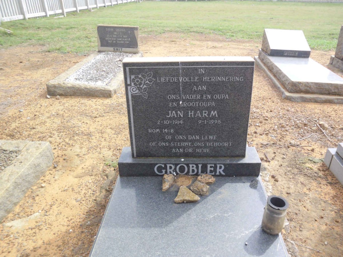 GROBLER Jan Harm 1914-1995