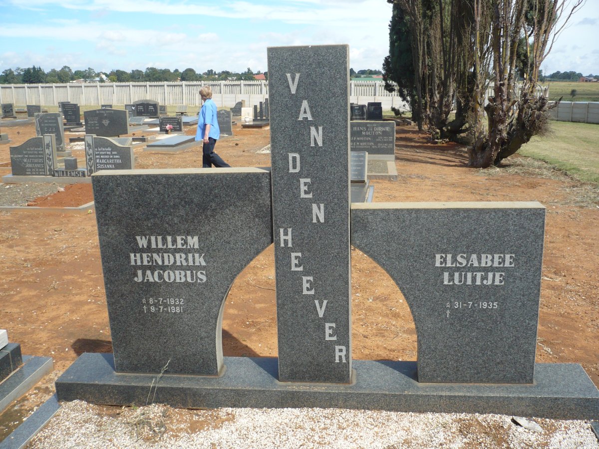 HEEVER Willem Hendrik Jacobus, van den 1932-1981 &amp; Elsabee Luitje 1935-
