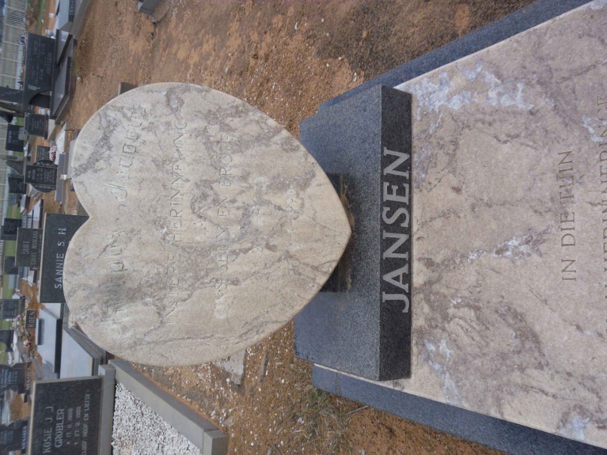 JANSEN Phillipus Jacobus 1970-199?