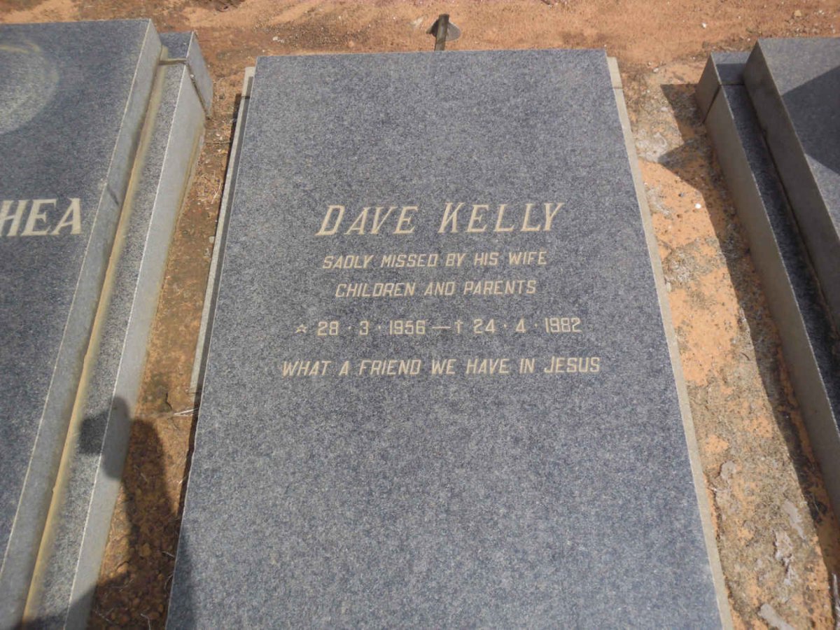 KELLY Dave 1956-1982