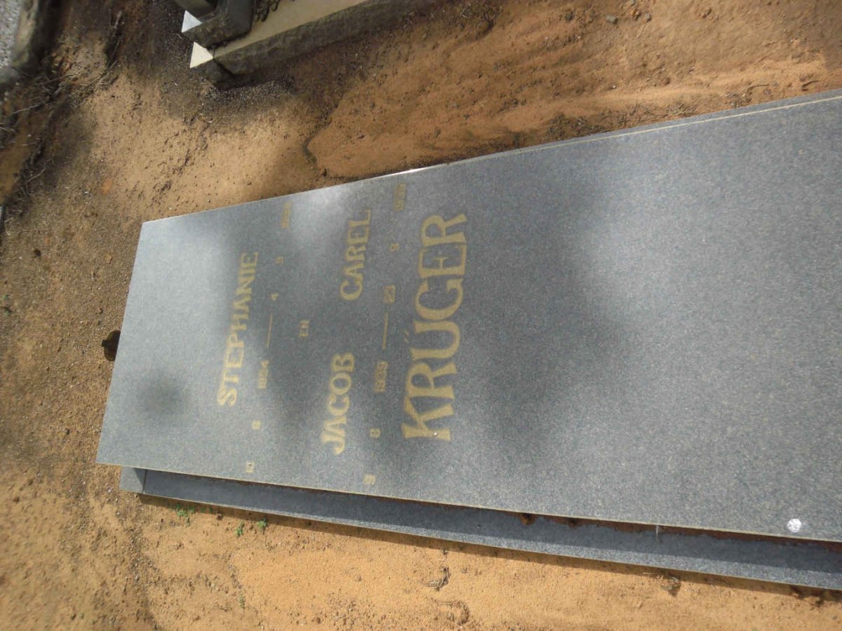 KRÜGER Jacob Carel 1939-19?? &amp; Stephanie 1934-??