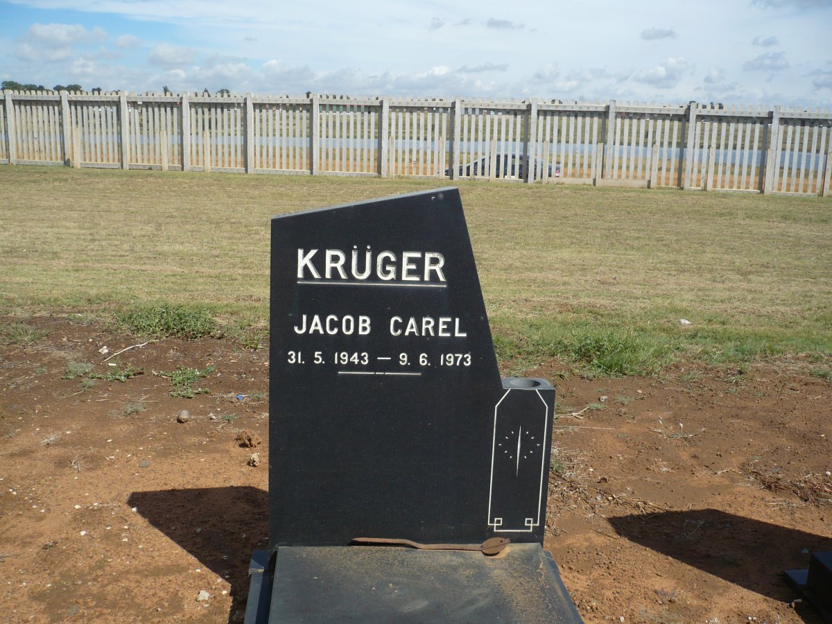 KRÜGER Jacob Carel 1943-1973