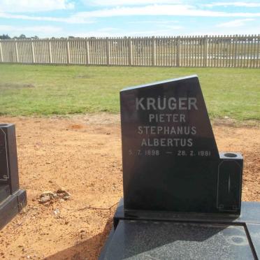 KRÜGER Pieter Stephanus Albertus 1898-1981