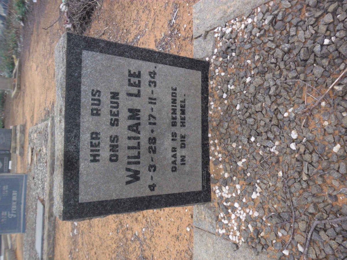 LEE William 1928-1934