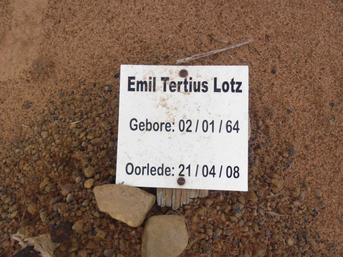 LOTZ Emil Tertius 1964-2008