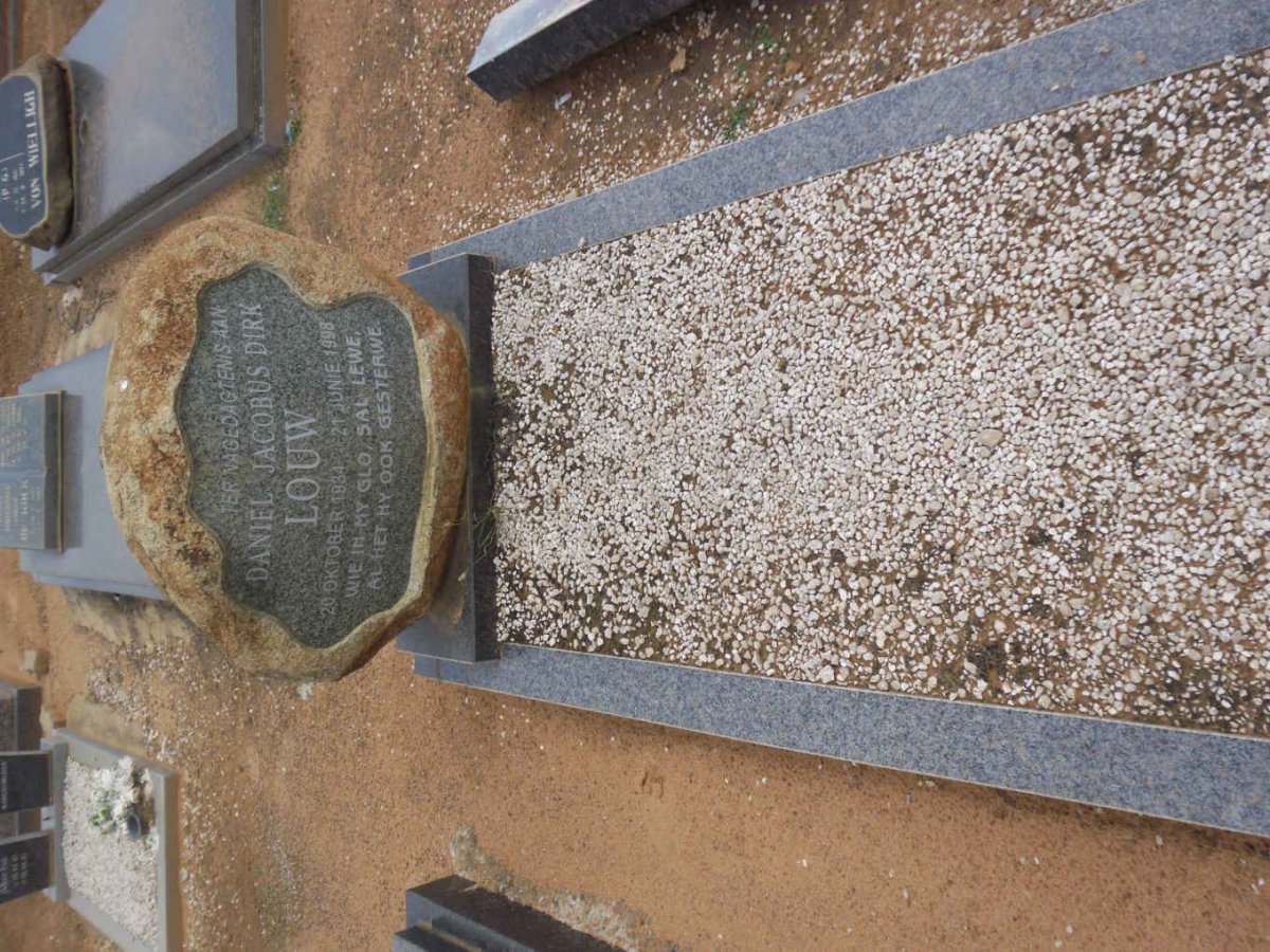 LOUW Daniel Jacobus Dirk 1934-1998