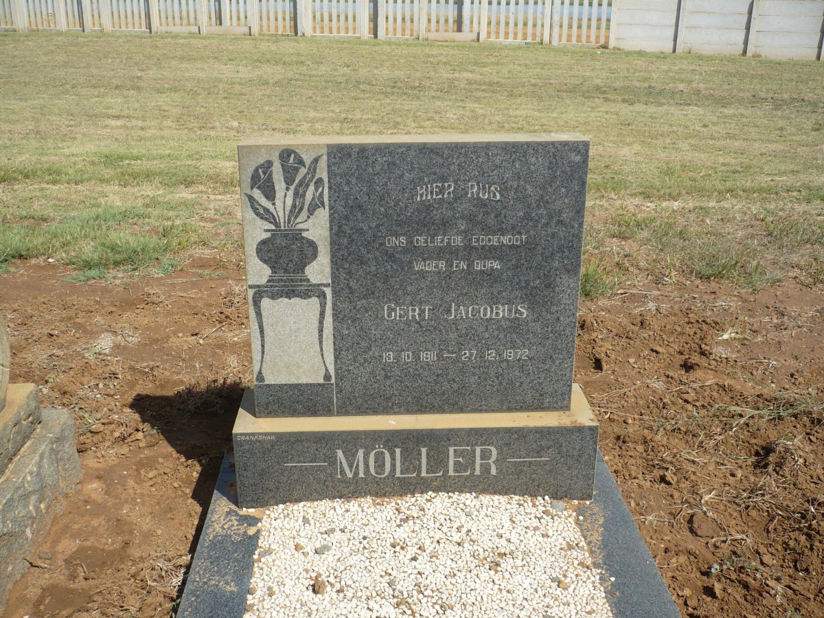 MÖLLER Gert Jacobus 1911-1972