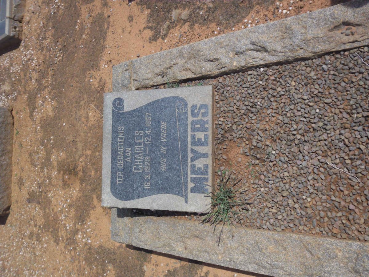 MEYERS Charles 1923-1967