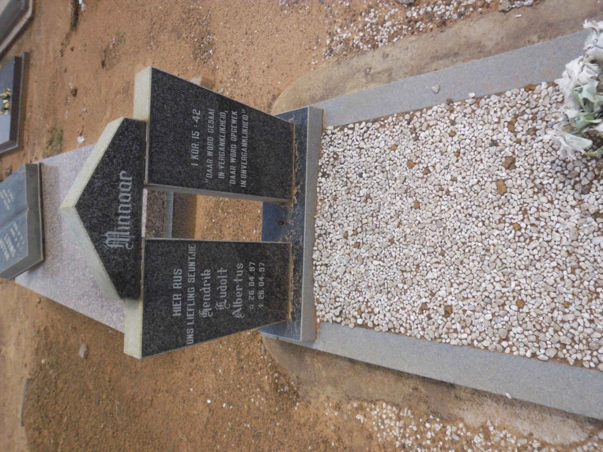 MINNAAR Hendrik Rudolf Albertus 1997-1997