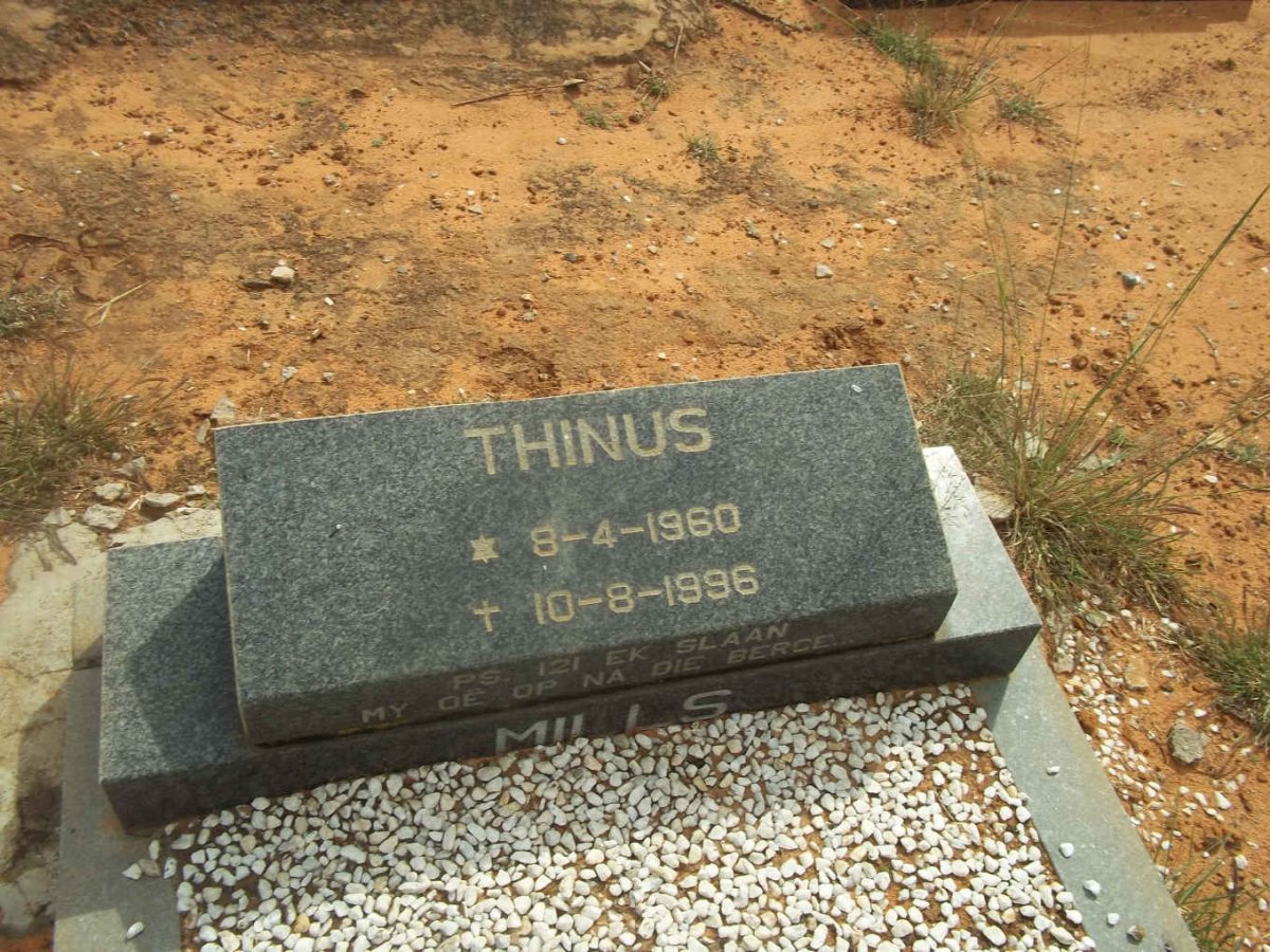 MILLS Thinus 1960-1996