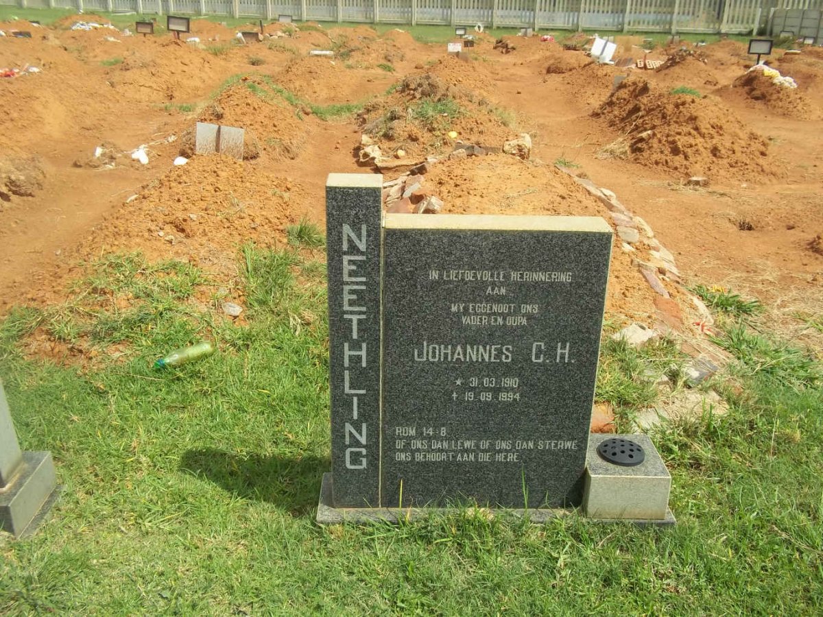 NEETHLING Johannes C.H. 1910-1994